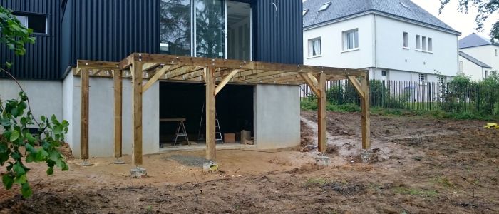 Structure terrasse pin du nord classe 3